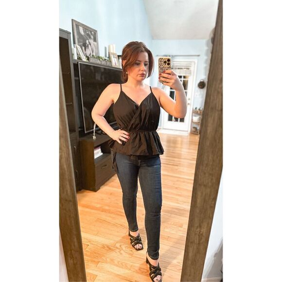 Shein Curve Wrap Top - Picture 12 of 12